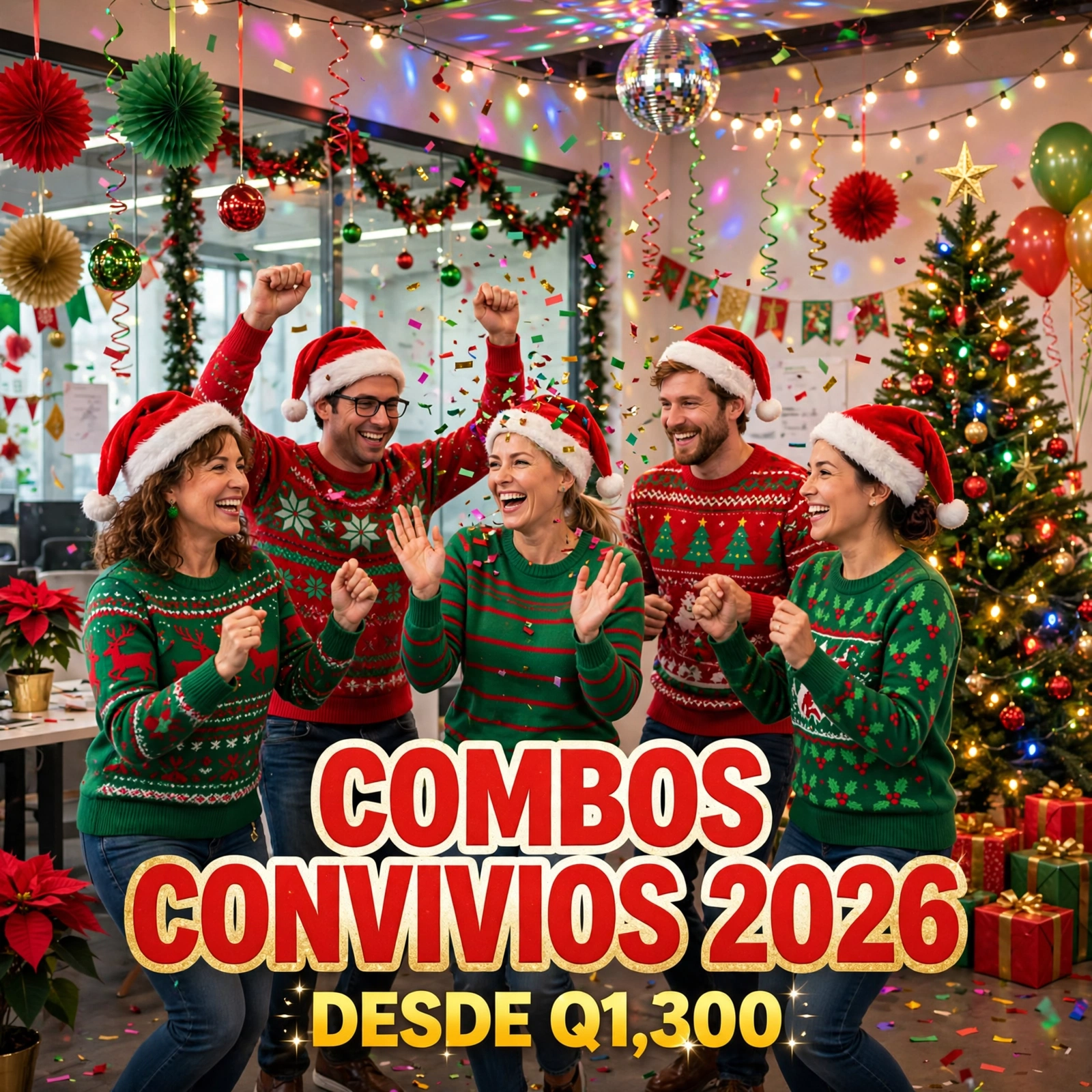 Discoteca movil para convivios 2026 desde Q 1,300