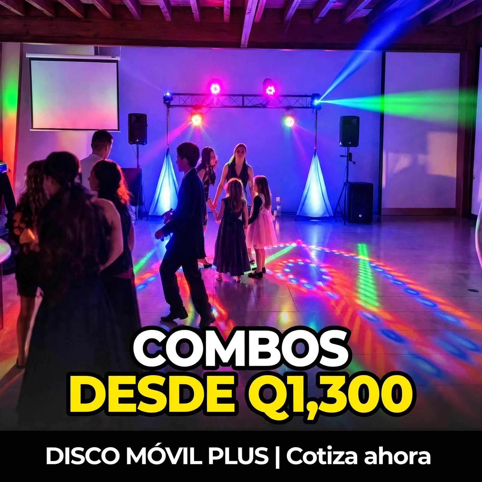 Discoteca movil guatemala combos desde Q1300 discotec movil guatemala combos desde Q1300